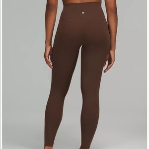 lululemon Align HR 28” leggings Java Chip
